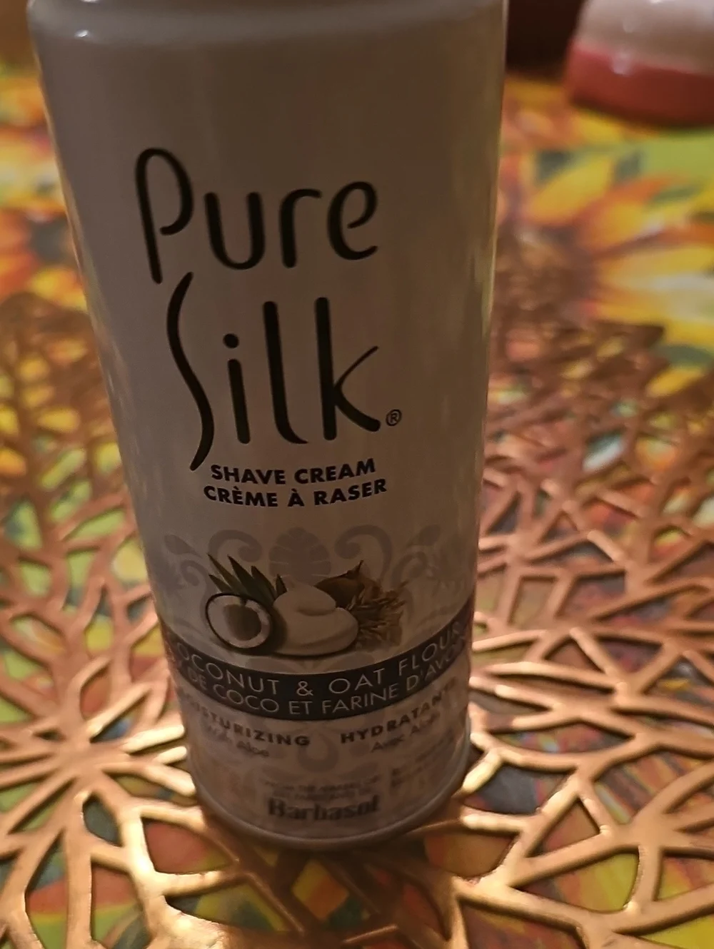 Coconut & Oat Flour Shave Cream - White